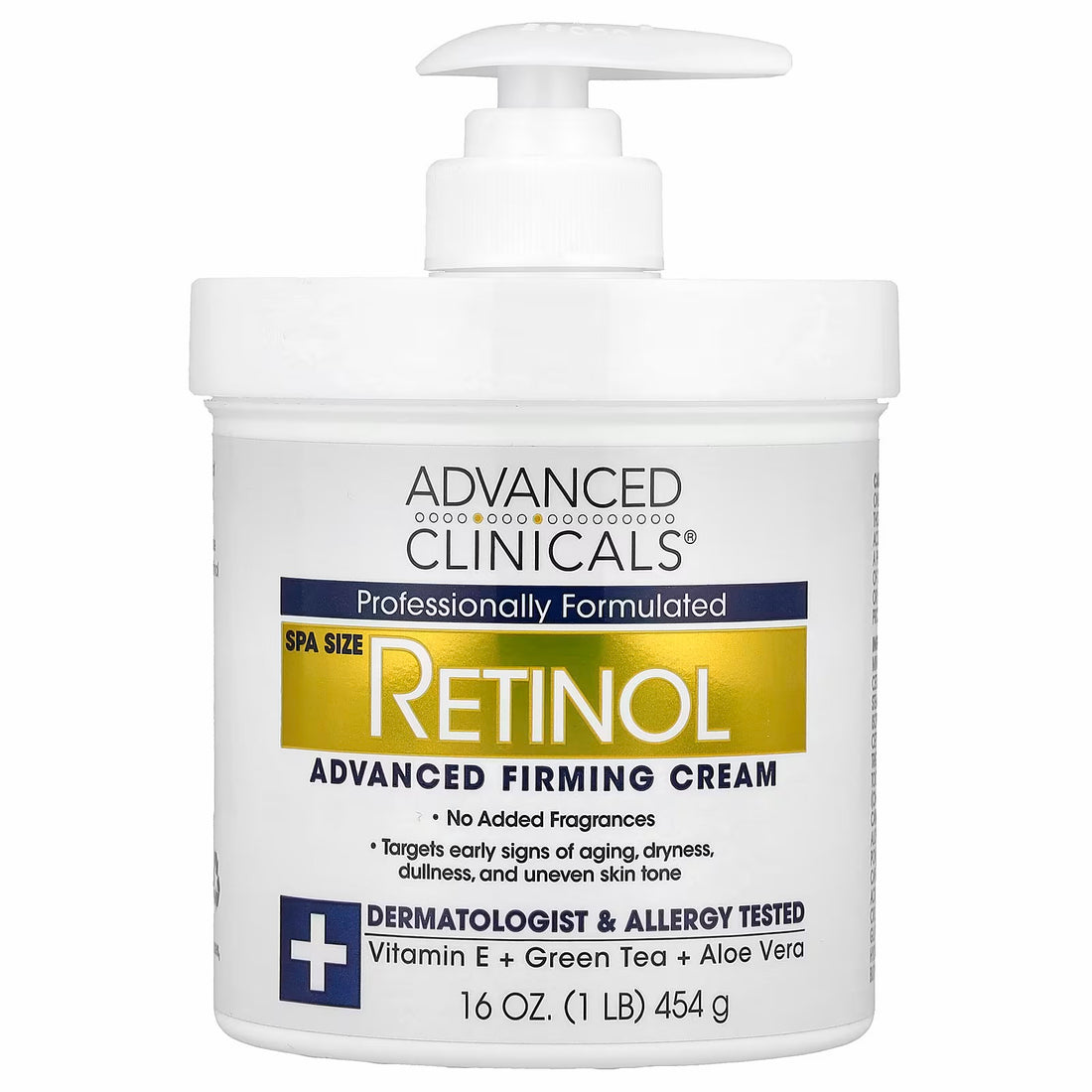 Advanced Clinicals Retinol Advanced Firming Body Cream