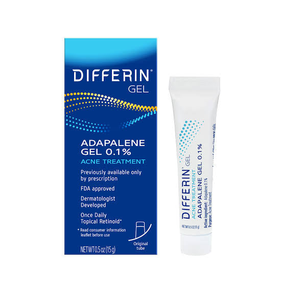 Differin Adapalene Gel 0.1% (15g)