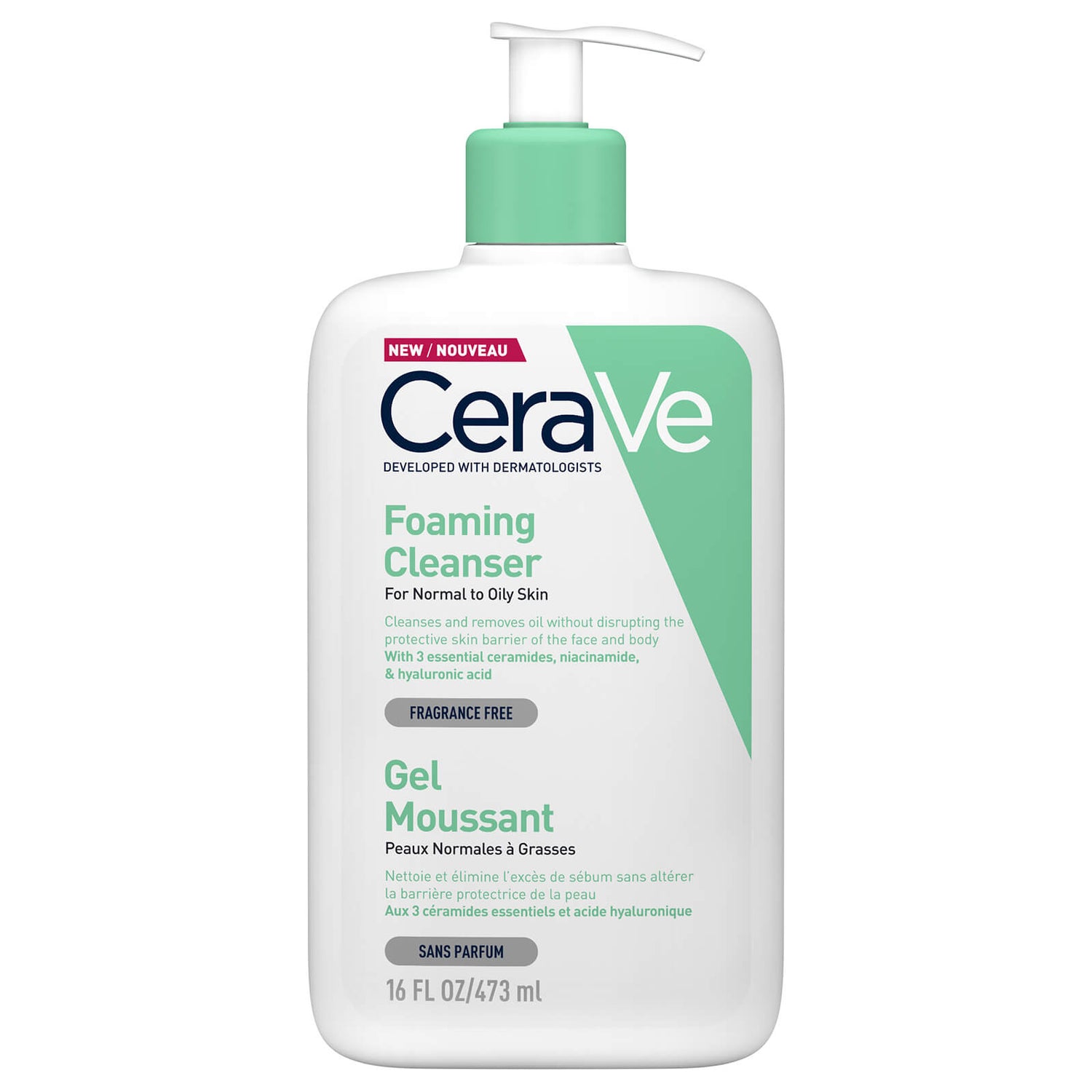 CeraVe Foaming Facial Cleanser (473ml)