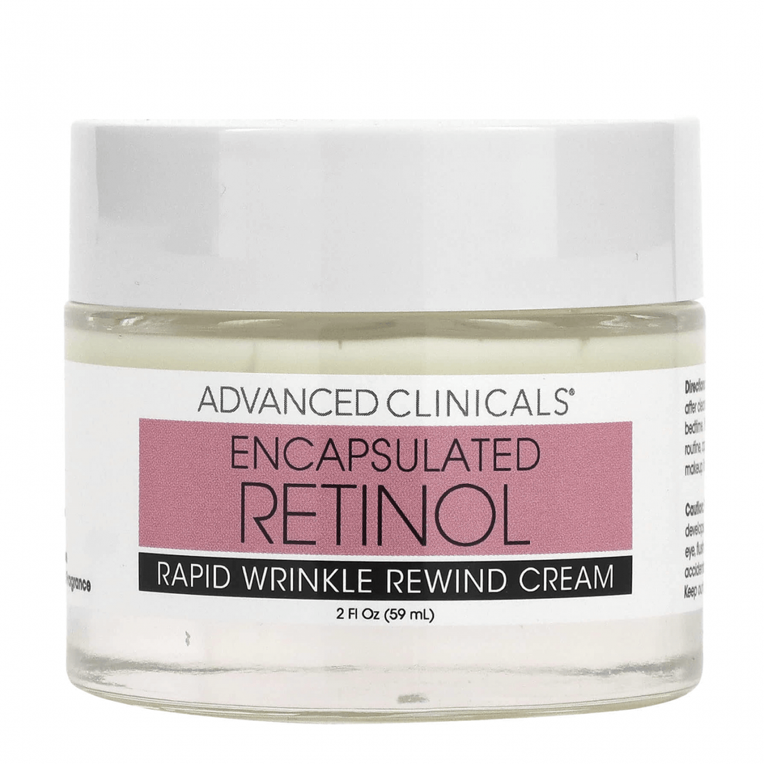 Advanced Clinicals Encapsulated Retinol Rapid Wrinkle Rewind Cream