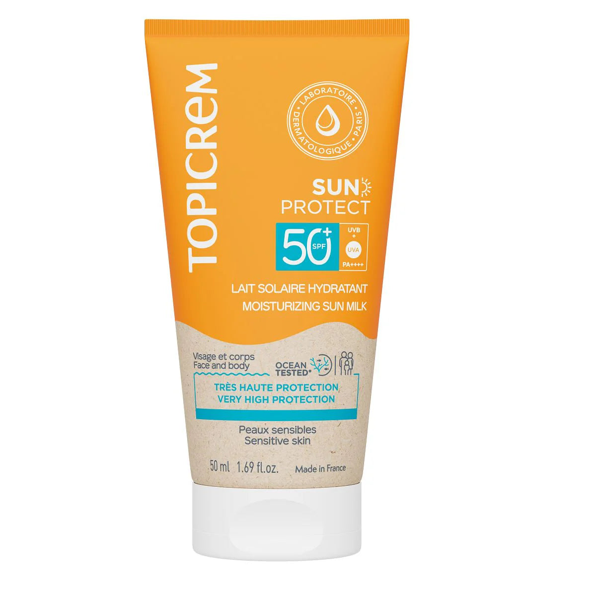 Topicrem Sun Protect Moisturizing Sun Milk SPF50+