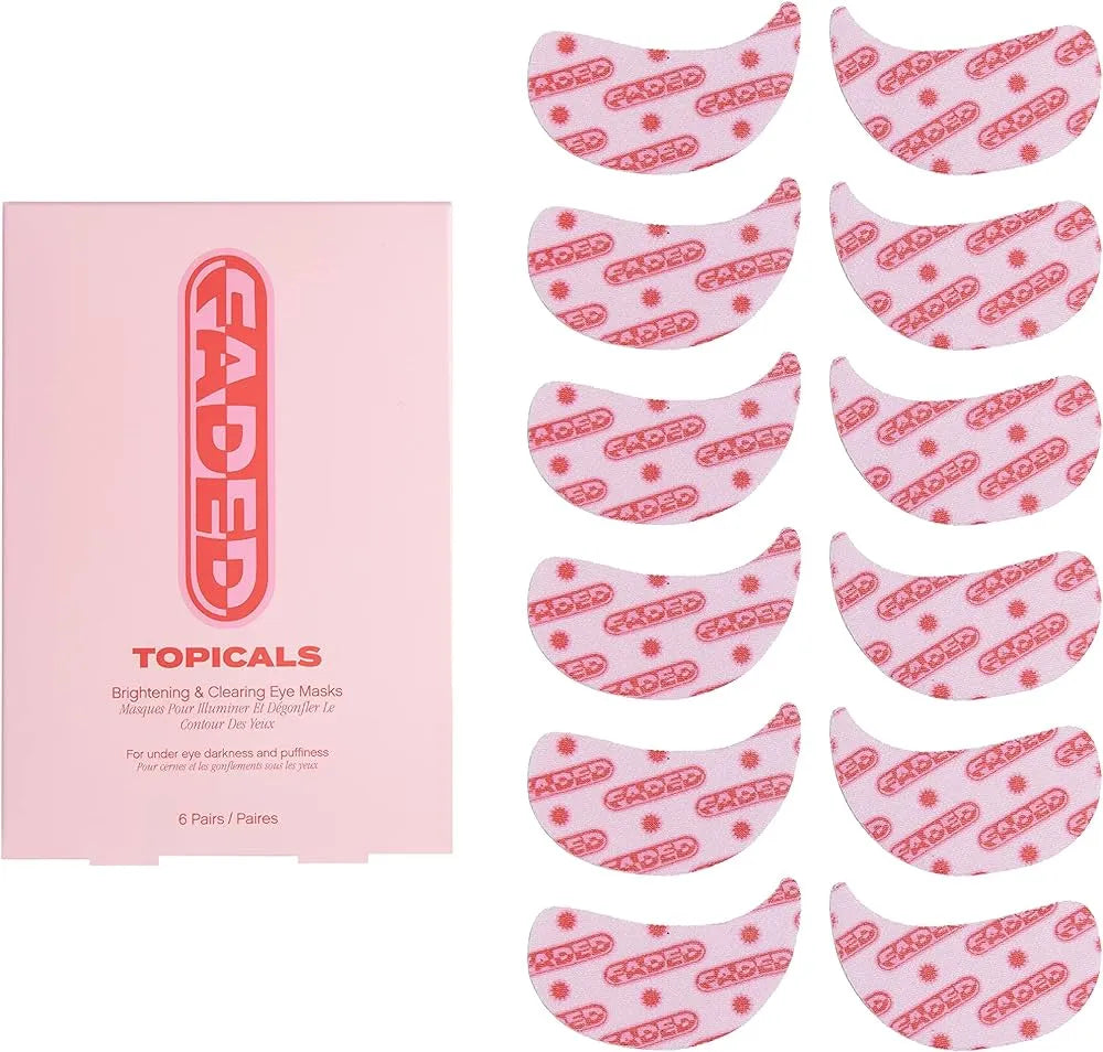 Topicals Faded Under Eye Brightening Eye Masks