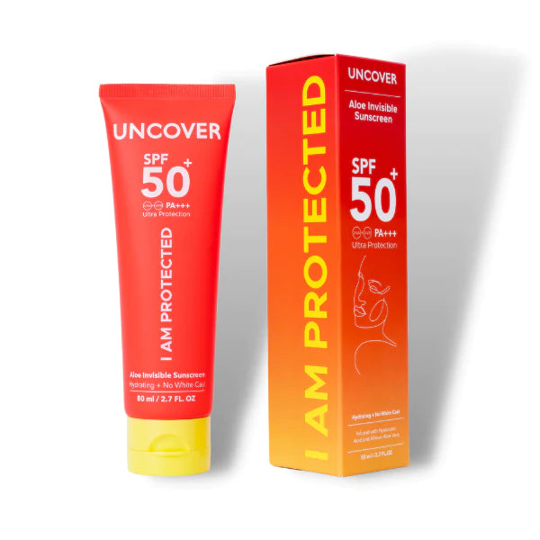 Uncover Mini Aloe Invisible Sunscreen SPF50+