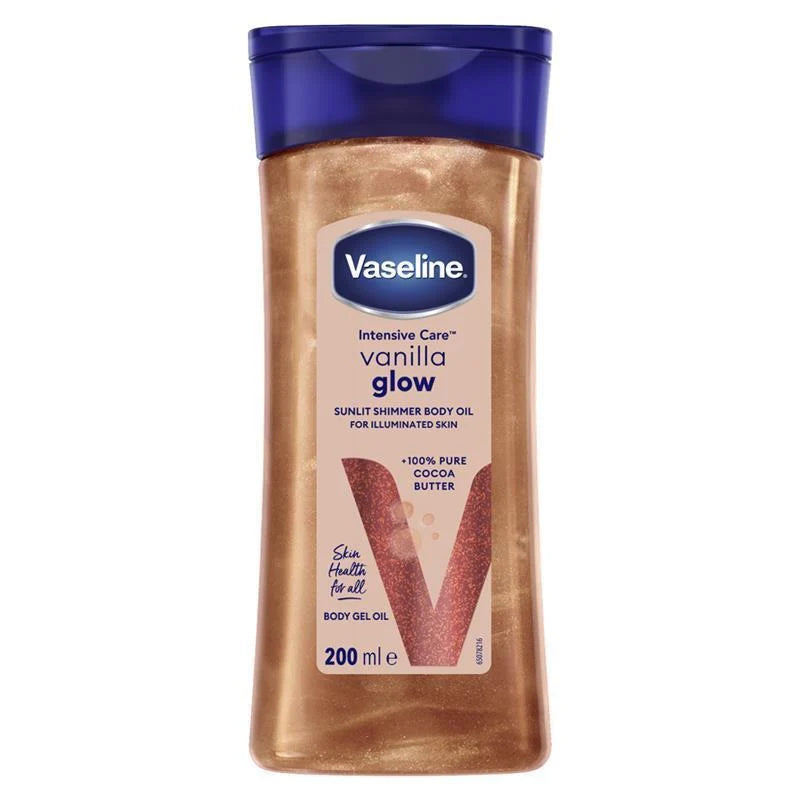 Vaseline Vanilla Glow Sunlit Shimmer Body Oil