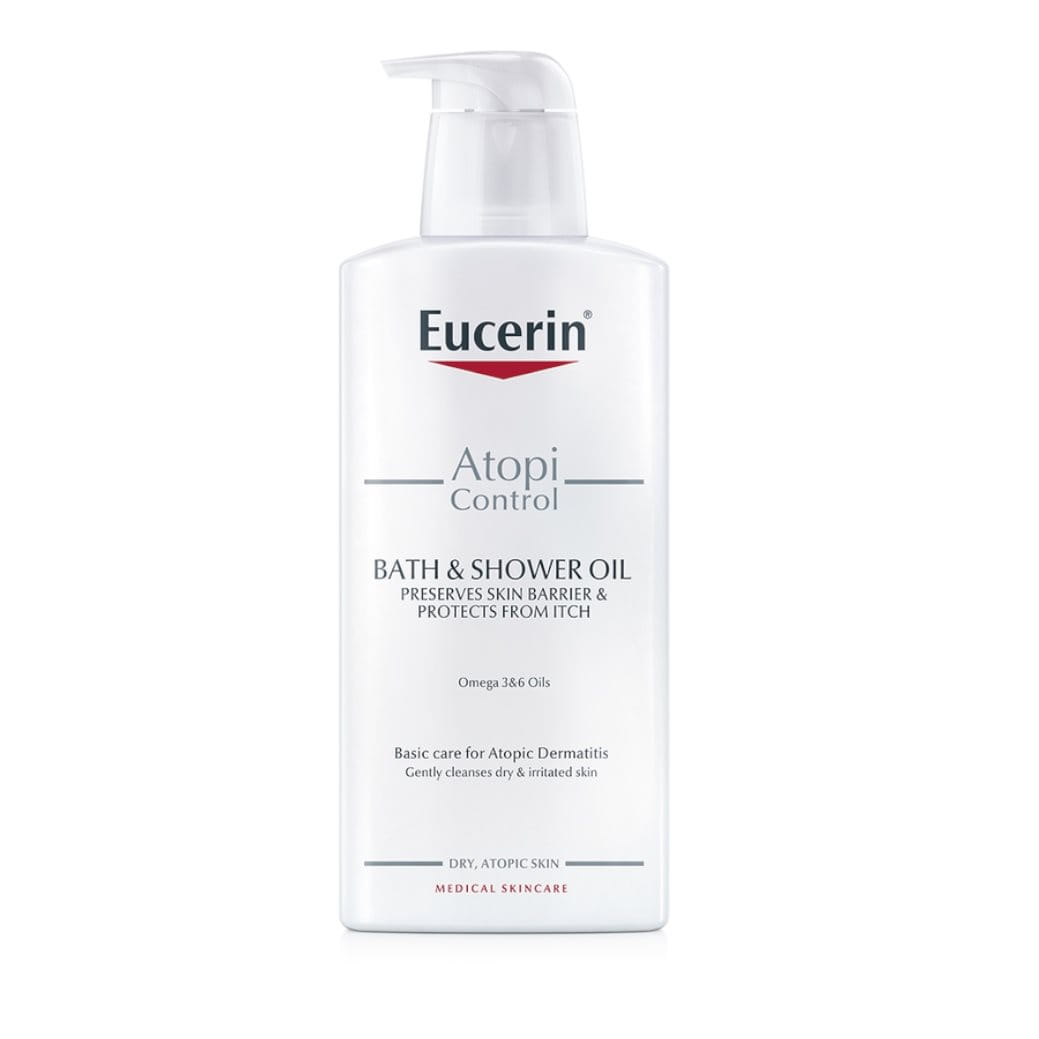 Eucerin AtoControl Bath &amp; Shower Oil for Dry &amp; Eczema Prone Skin
