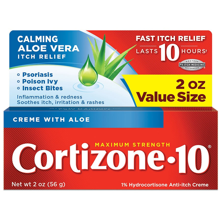 Cortizone 10 (Calming Aloe Vera Itch Relief - Hydrocortisone 1%)