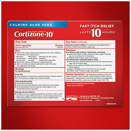 Cortizone 10 (Calming Aloe Vera Itch Relief - Hydrocortisone 1%)